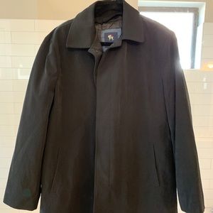 HSM black overcoat